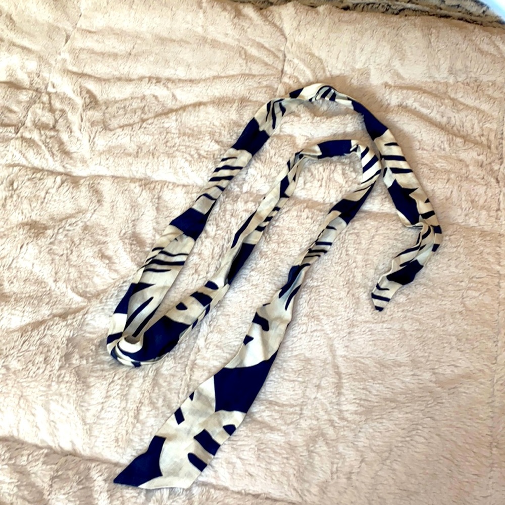 Linen scarf belt